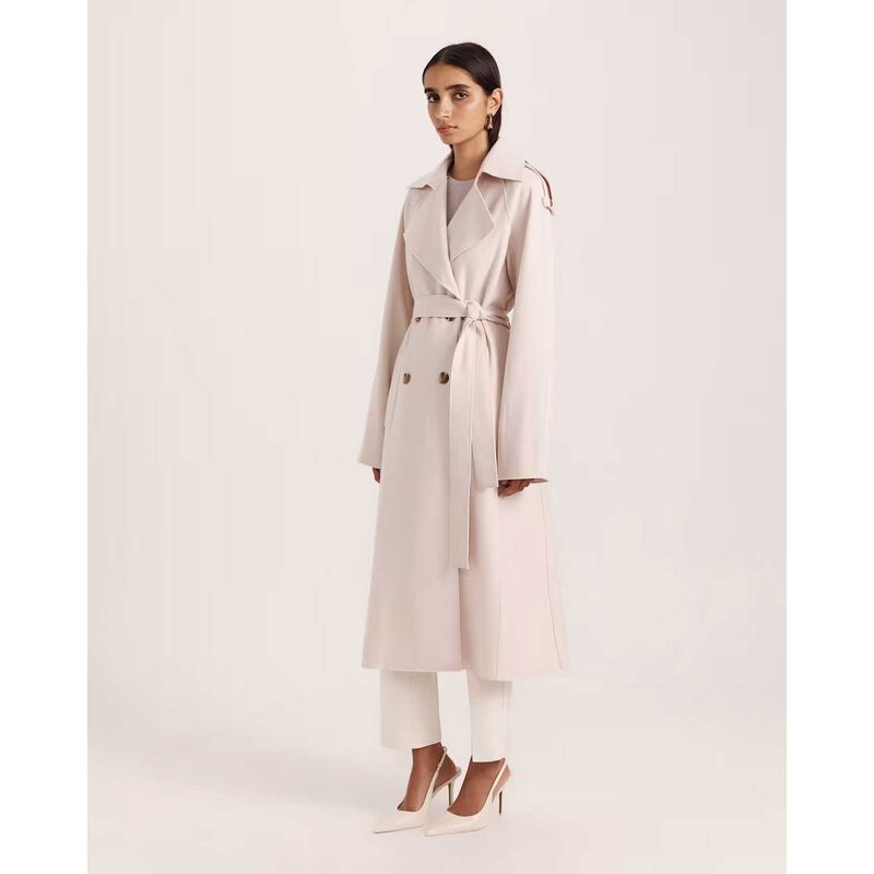 SABA Karla Wool Relaxed Trenchcoat image number 2